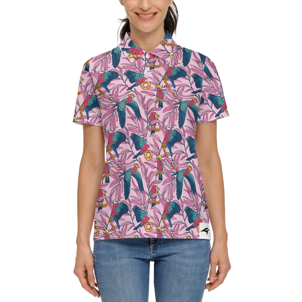 Galahs | Women's Bold Funny Luxury Aussie Golf Polo