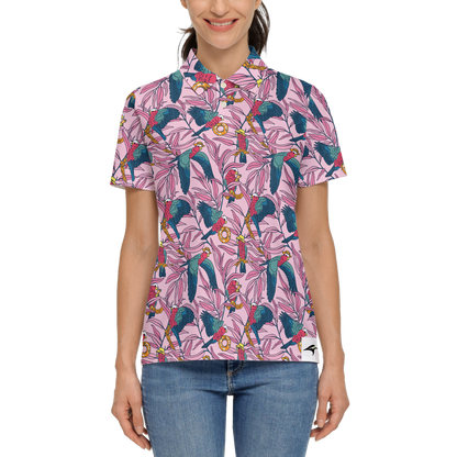 Galahs | Women's Bold Funny Luxury Aussie Golf Polo
