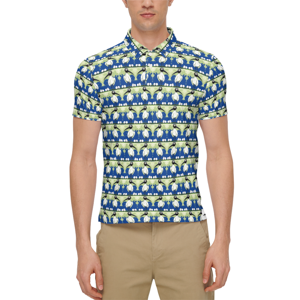 Binside Blend | Men's Bold Funny Luxury Aussie Golf Polo