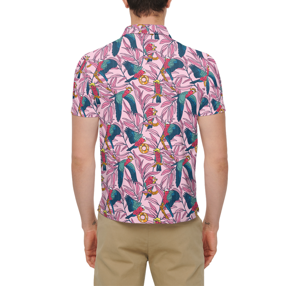 Galahs | Men's Bold Funny Luxury Aussie Golf Polo