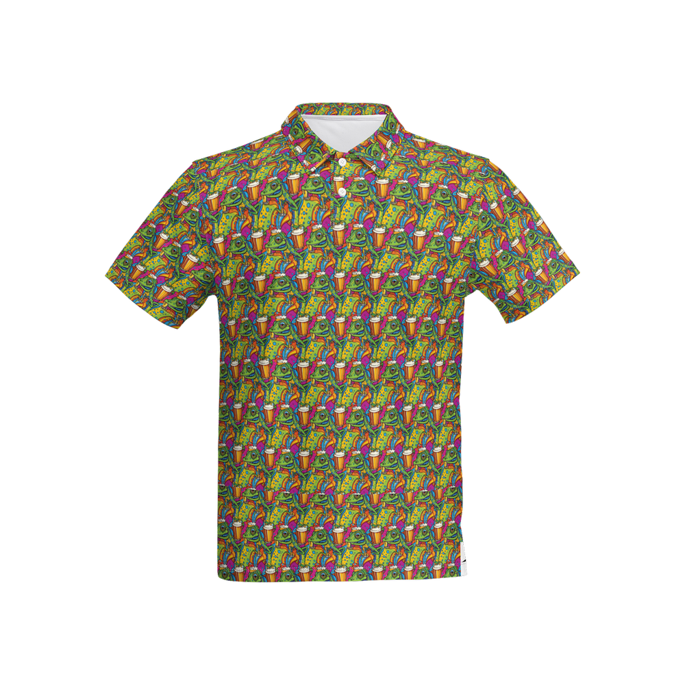 Flat out | Men's Bold Fun Luxury Aussie Golf Polo