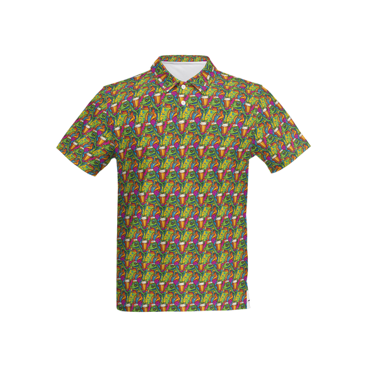 Flat out | Men's Bold Fun Luxury Aussie Golf Polo