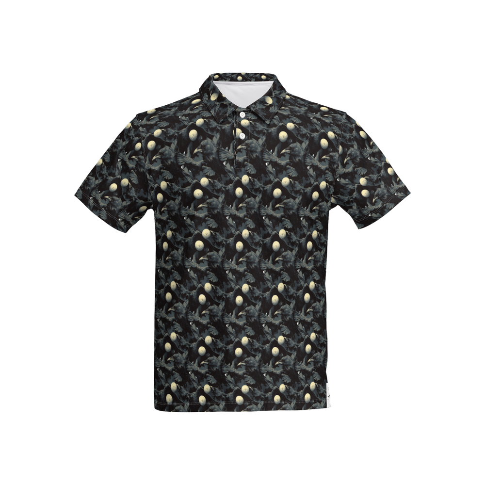 Crows | Men's Bold Fun Luxury Aussie Golf Polo