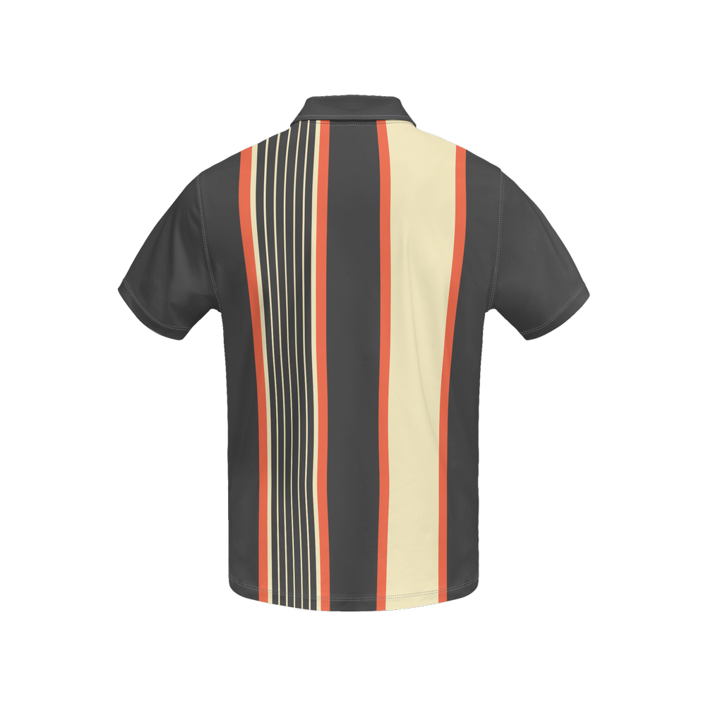 Drop Bear Orange | Men's Bold Funny Luxury Aussie Golf Polo