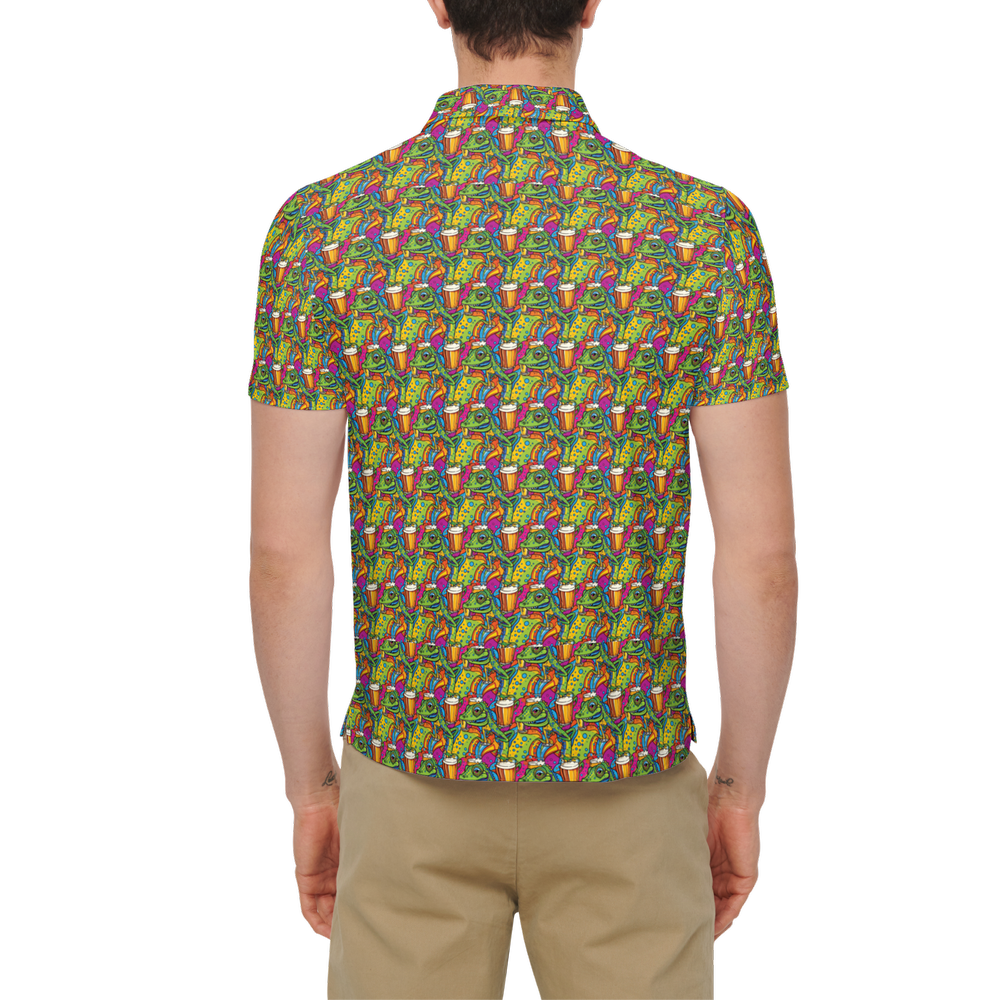 Flat out | Men's Bold Fun Luxury Aussie Golf Polo