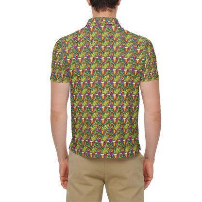 Flat out | Men's Bold Fun Luxury Aussie Golf Polo
