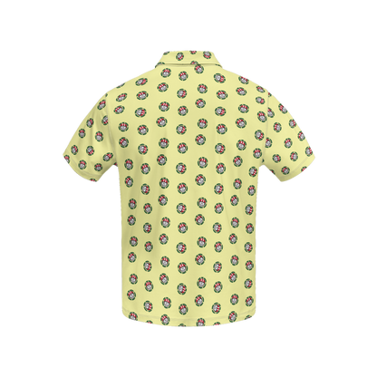 Best Shot Yellow | Men's Bold Funny Luxury Aussie Golf Polo