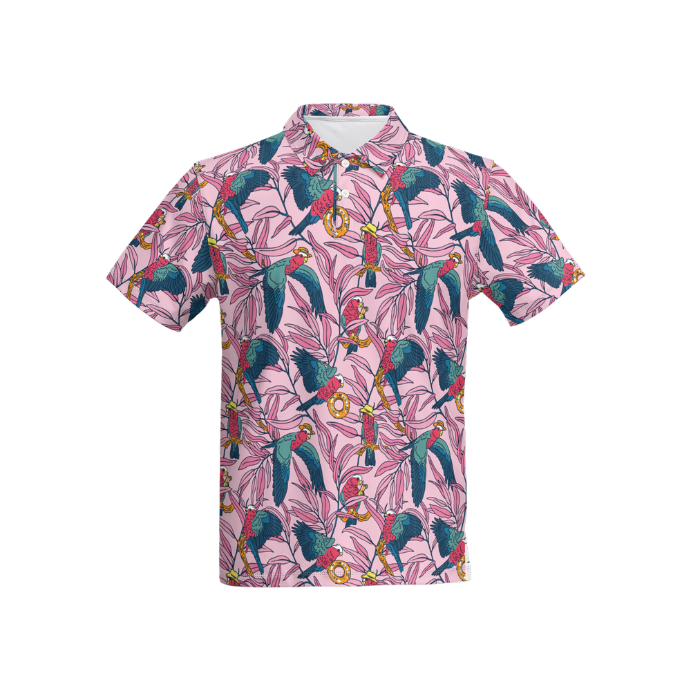 Galahs | Men's Bold Funny Luxury Aussie Golf Polo