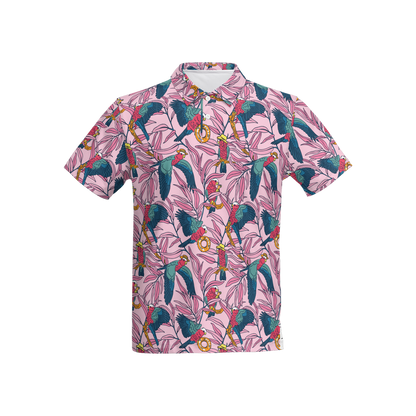 Galahs | Men's Bold Funny Luxury Aussie Golf Polo