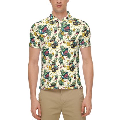 Crazy Caddies | Men's Bold Fun Luxury Aussie Golf Polo