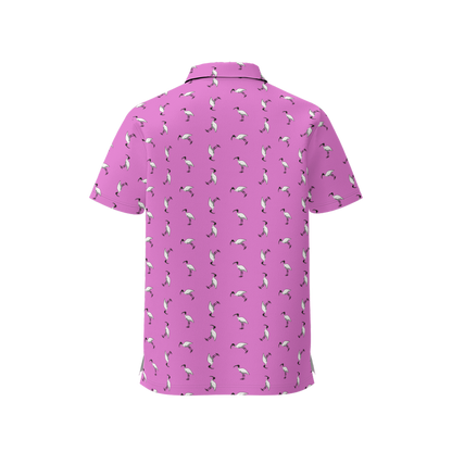 Bin Babe Pink | Comfort Tech Golf Polo