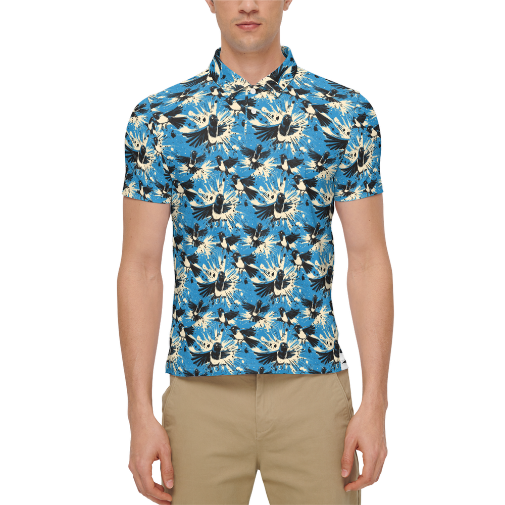 Swoop | Men's Bold Fun Luxury Aussie Golf Polo