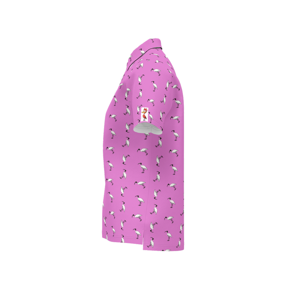 Bin Babe Pink | Comfort Tech Golf Polo