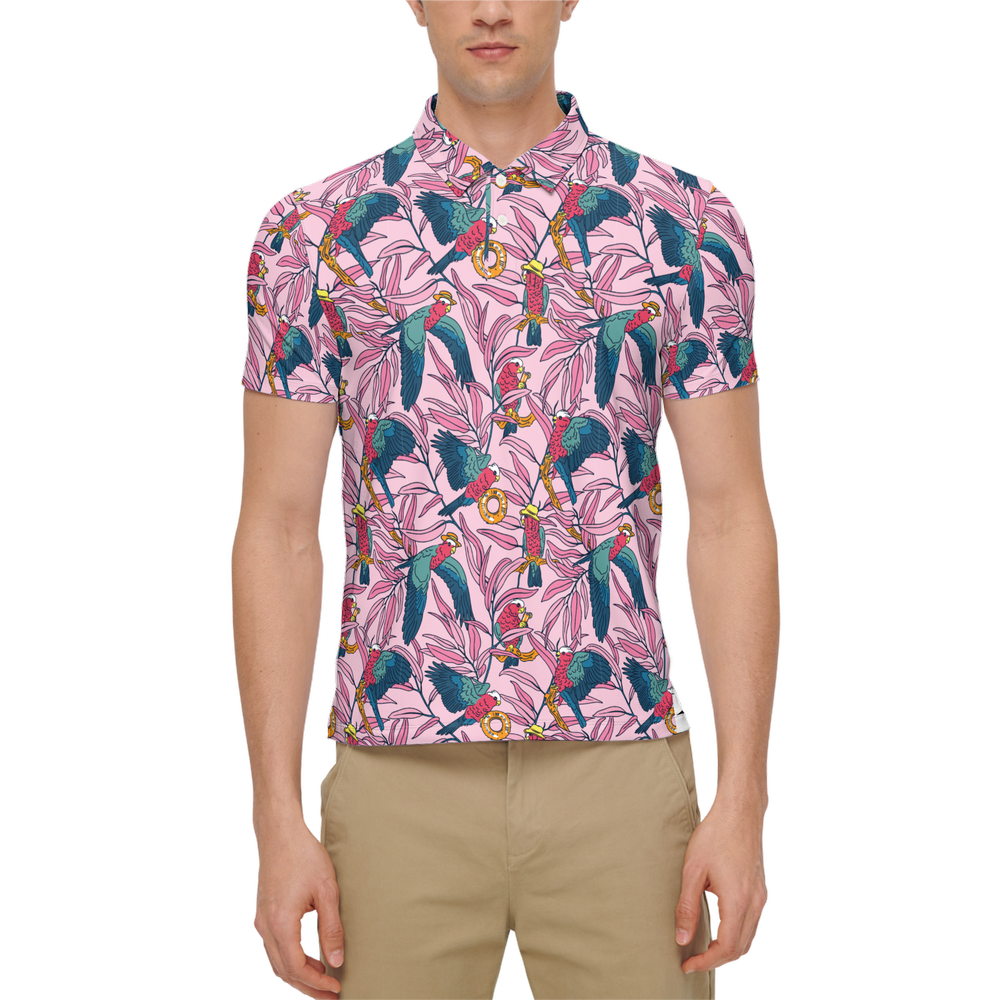 Galahs | Men's Bold Funny Luxury Aussie Golf Polo