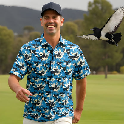 Swoop | Men's Bold Fun Luxury Aussie Golf Polo