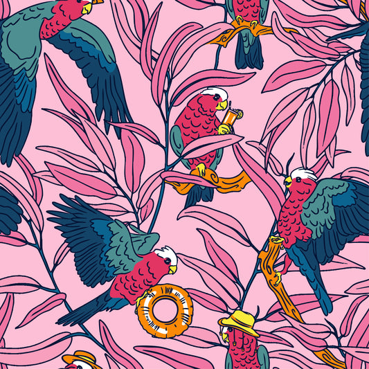 Galahs | Women's Bold Funny Luxury Aussie Golf Polo