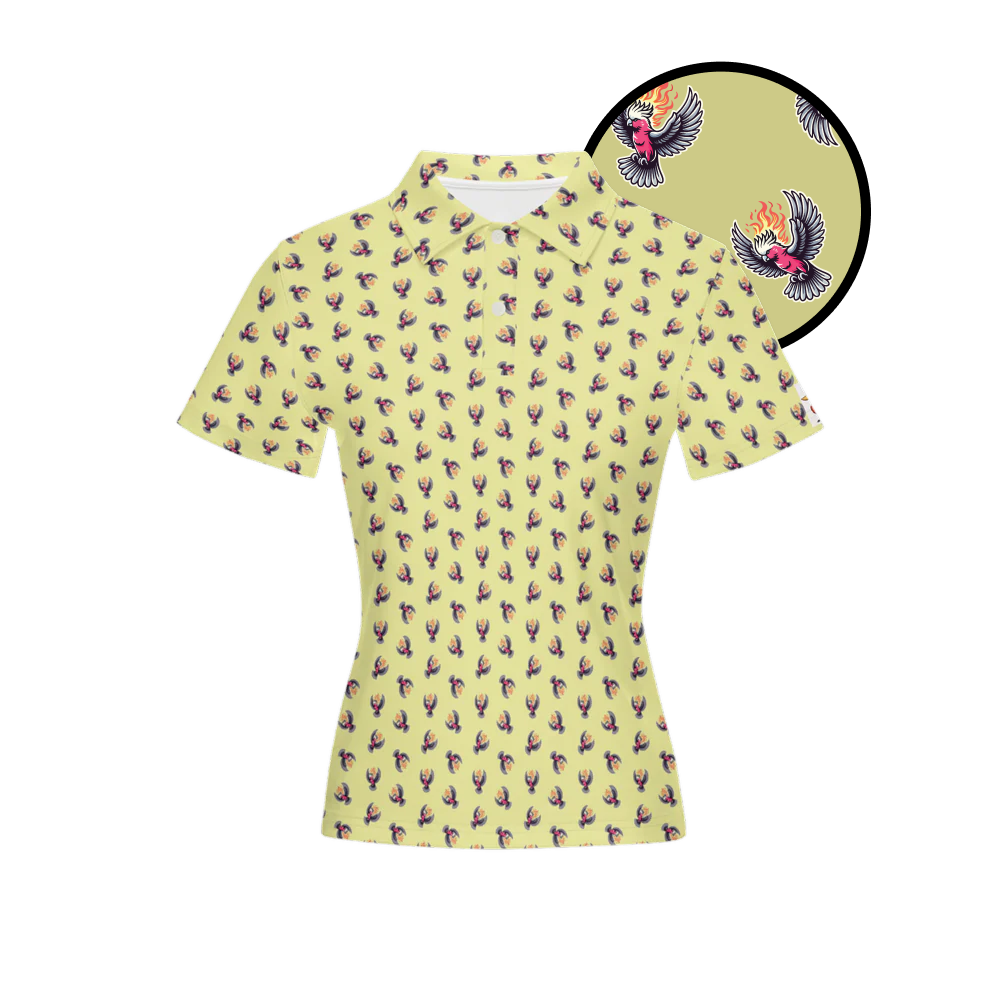 Sunbeak Yellow | Slim Tech Golf Polo