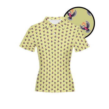 Sunbeak Yellow | Slim Tech Golf Polo
