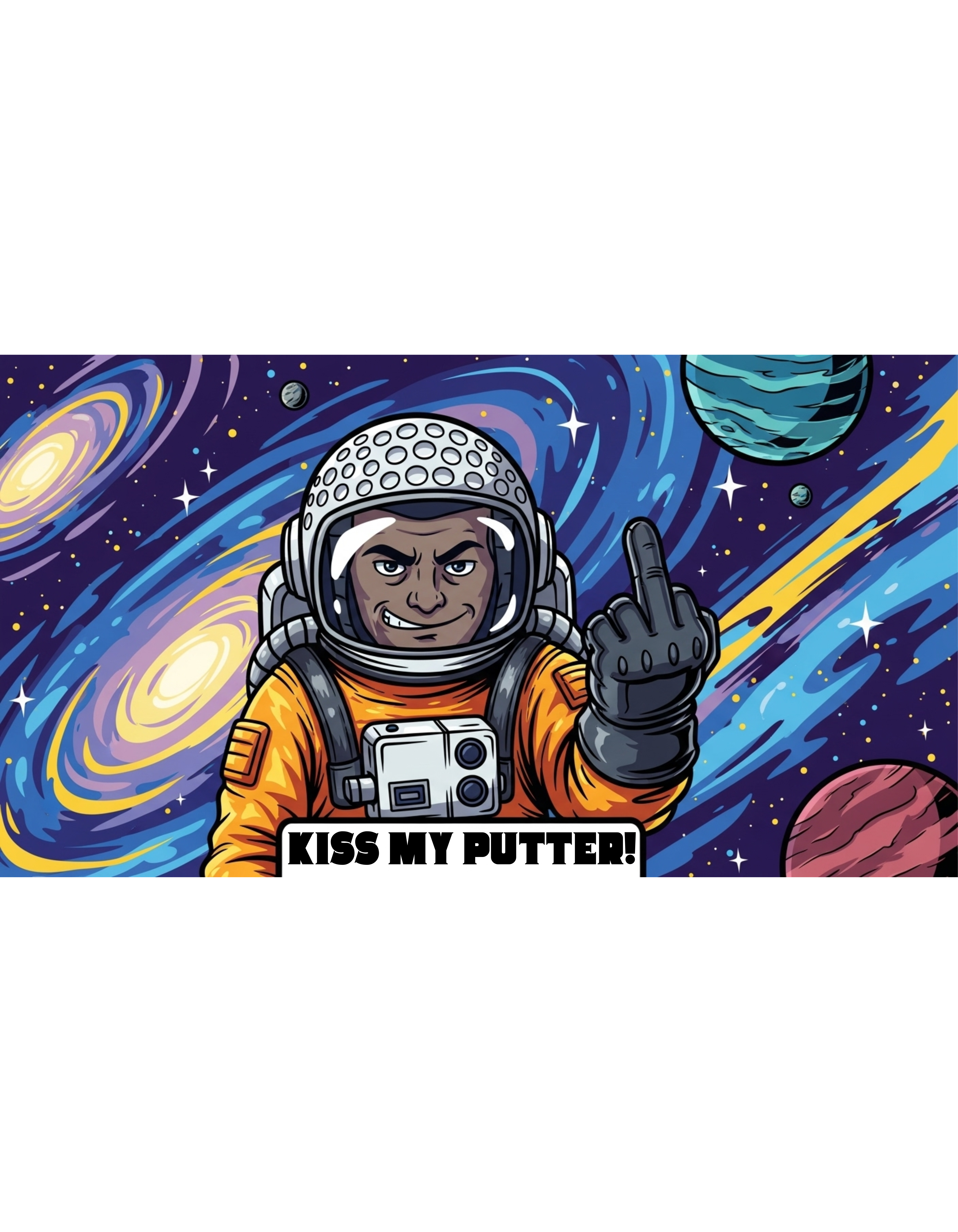 Kiss My Putter | Classic Unisex Soft Crewneck T-shirt