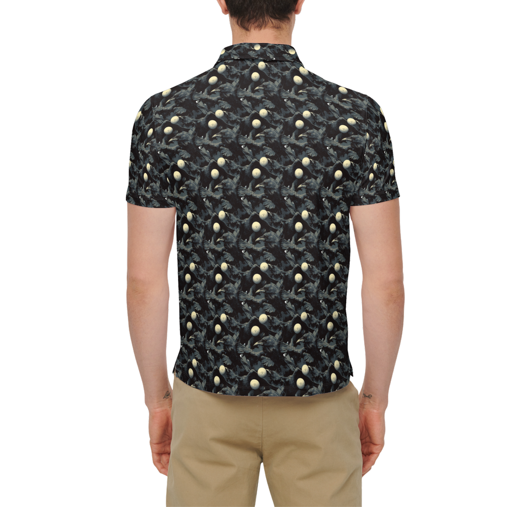Crows | Men's Bold Fun Luxury Aussie Golf Polo