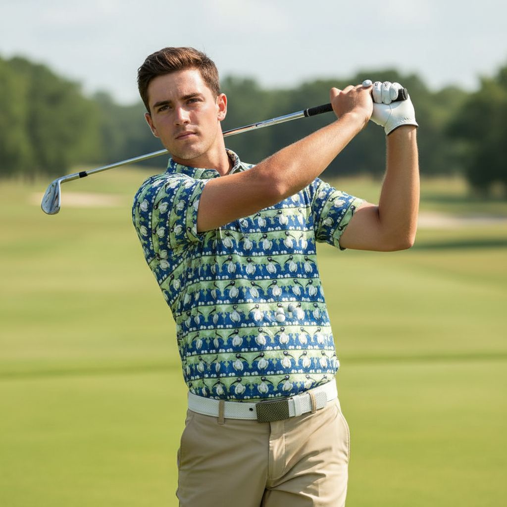 Binside Blend | Men's Bold Funny Luxury Aussie Golf Polo