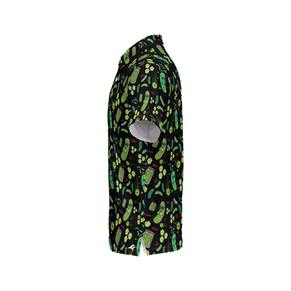 Dark Cucumber | Men's Bold Fun Luxury Aussie Golf Polo