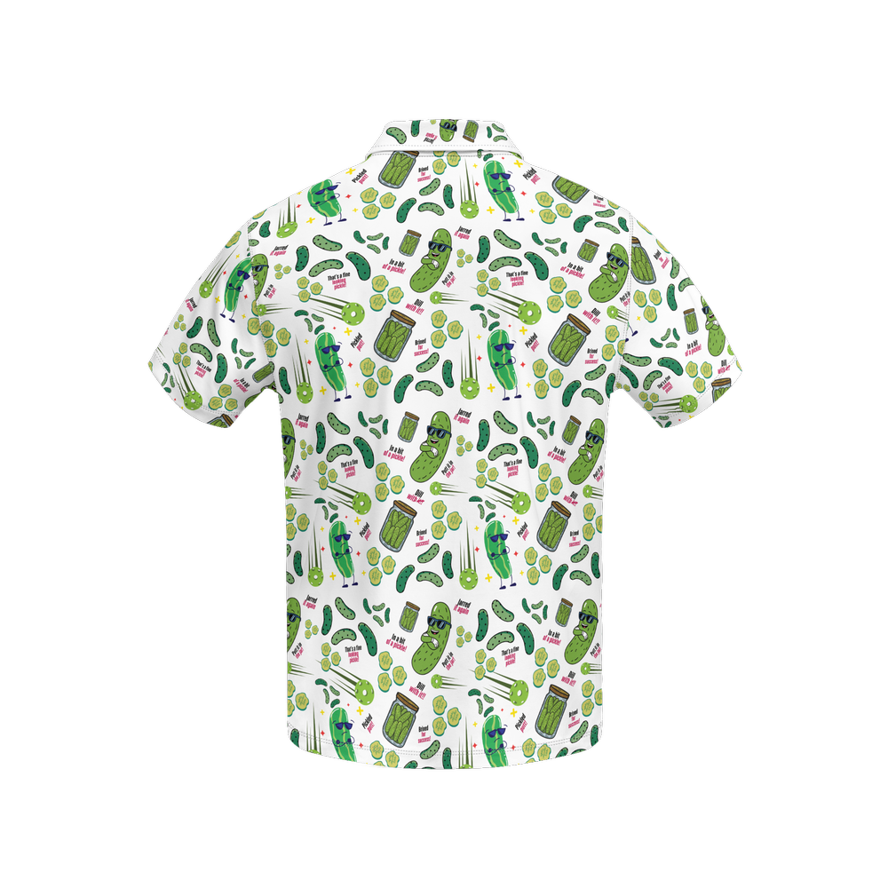 Cool Cucumber | Men's Bold Fun Luxury Aussie Golf Polo