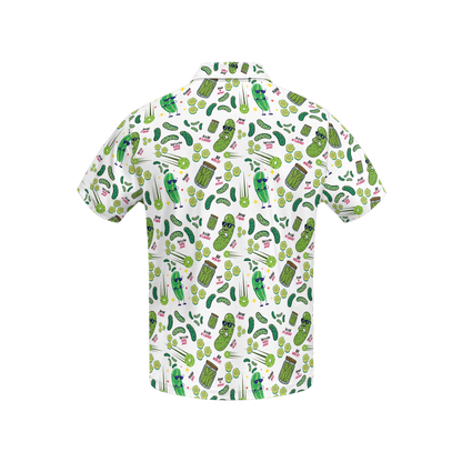 Cool Cucumber | Men's Bold Fun Luxury Aussie Golf Polo