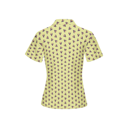 Sunbeak Yellow | Slim Tech Golf Polo