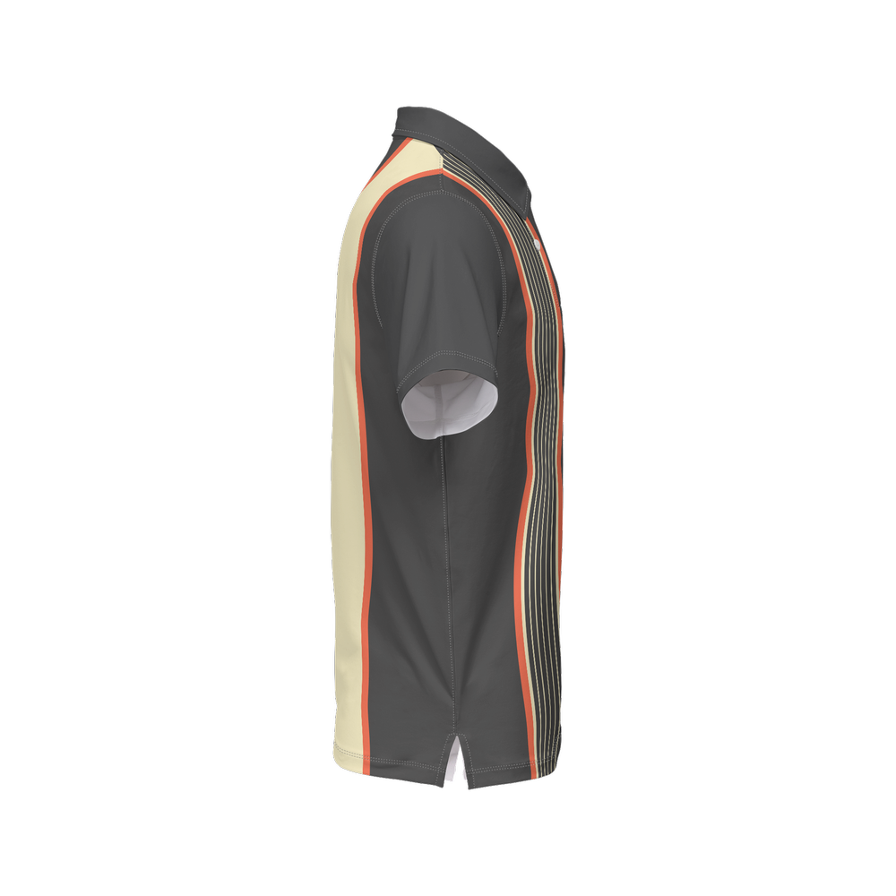 Drop Bear Orange | Men's Bold Funny Luxury Aussie Golf Polo