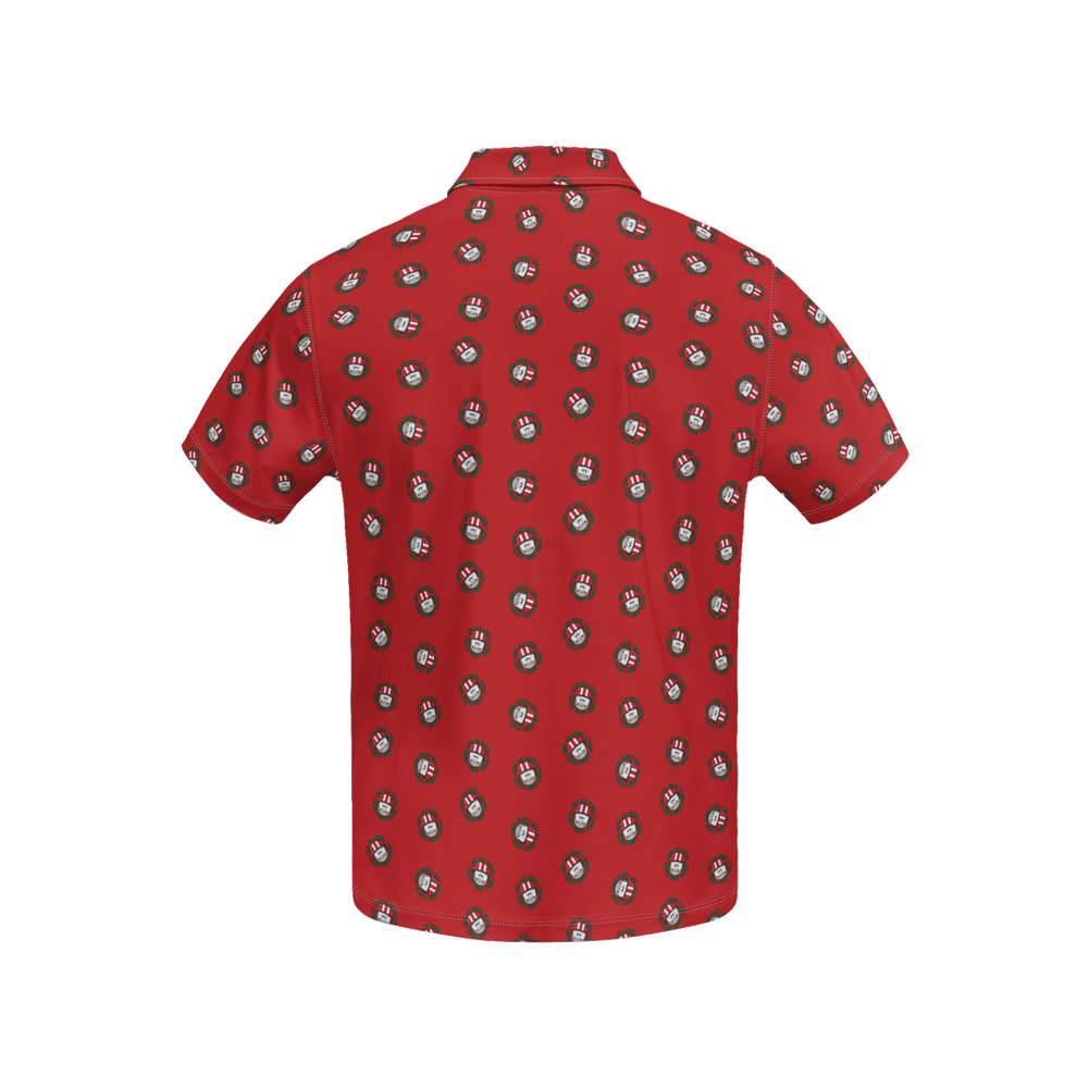 Best Shot Red | Men's Bold Funny Luxury Aussie Golf Polo