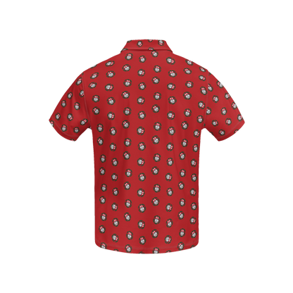 Best Shot Red | Men's Bold Funny Luxury Aussie Golf Polo