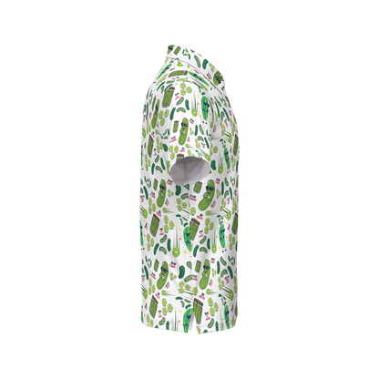 Cool Cucumber | Men's Bold Fun Luxury Aussie Golf Polo