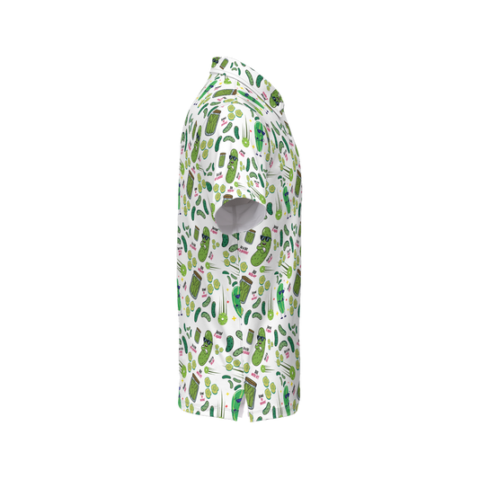 Cool Cucumber | Men's Bold Fun Luxury Aussie Golf Polo
