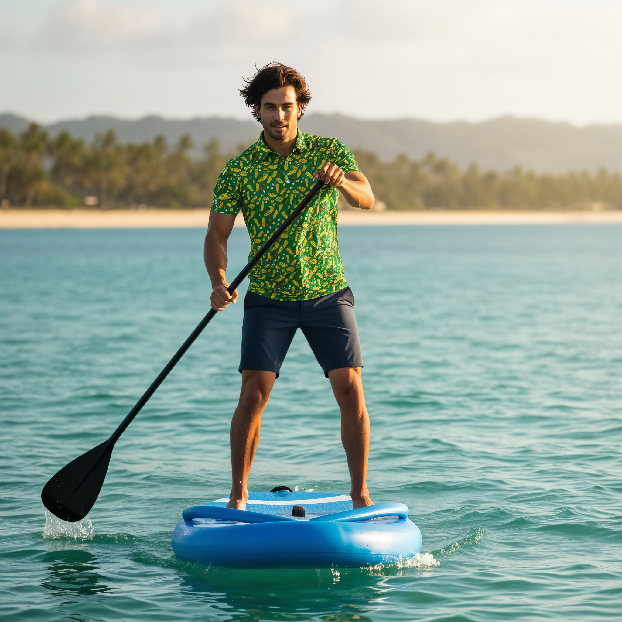 Thongs | Men's Bold Funny Luxury Aussie Golf Polo